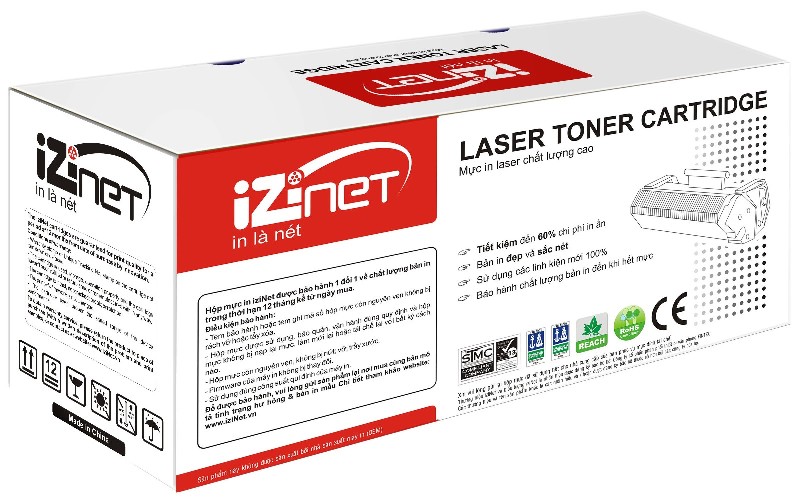 Mực IziNet HP 304A Cyan LaserJet Toner Cartridge (CC531A)